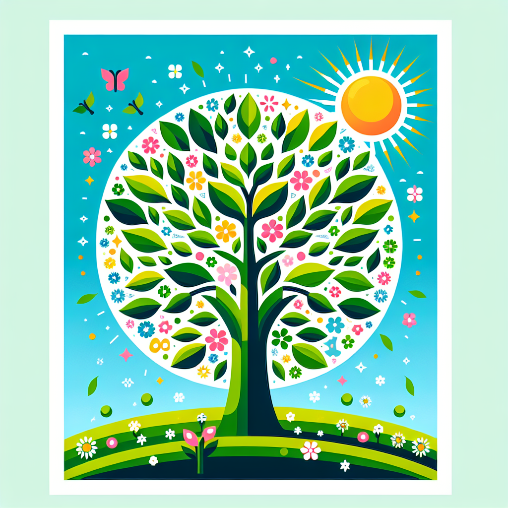 Poster Inspiratif: Menggapai Kehidupan Sehat dan Bahagia