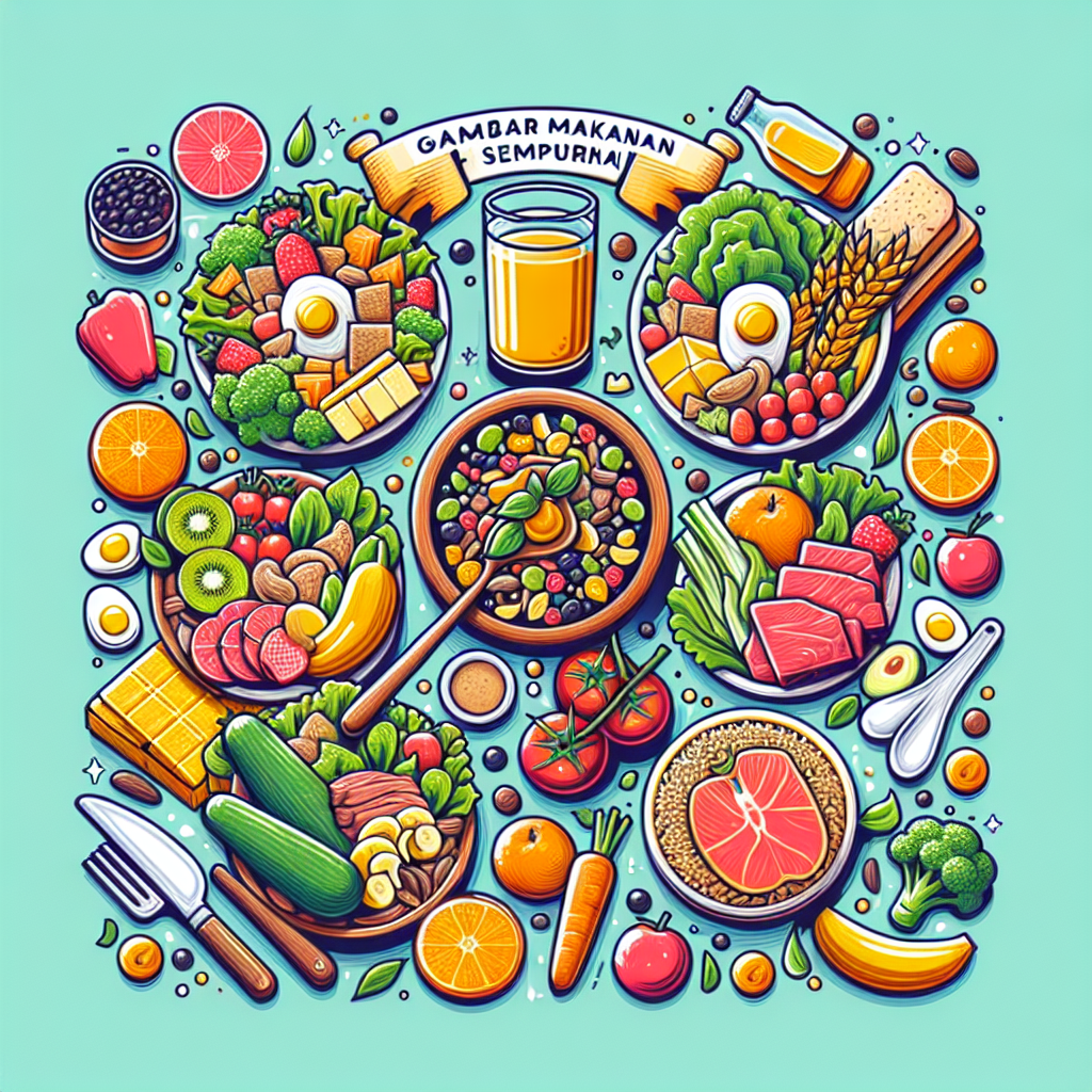 Gambar Makanan 4 Sehat 5 Sempurna: Inspirasi Menyajikan Hidangan Bergizi