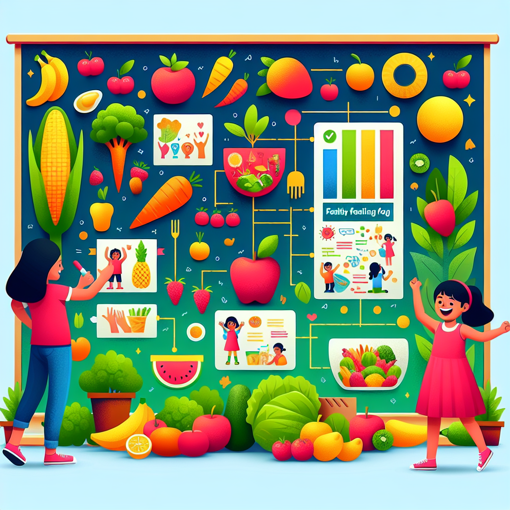 Tips Seru untuk Mengajak Anak Makan Makanan Sehat dengan Poster Interaktif